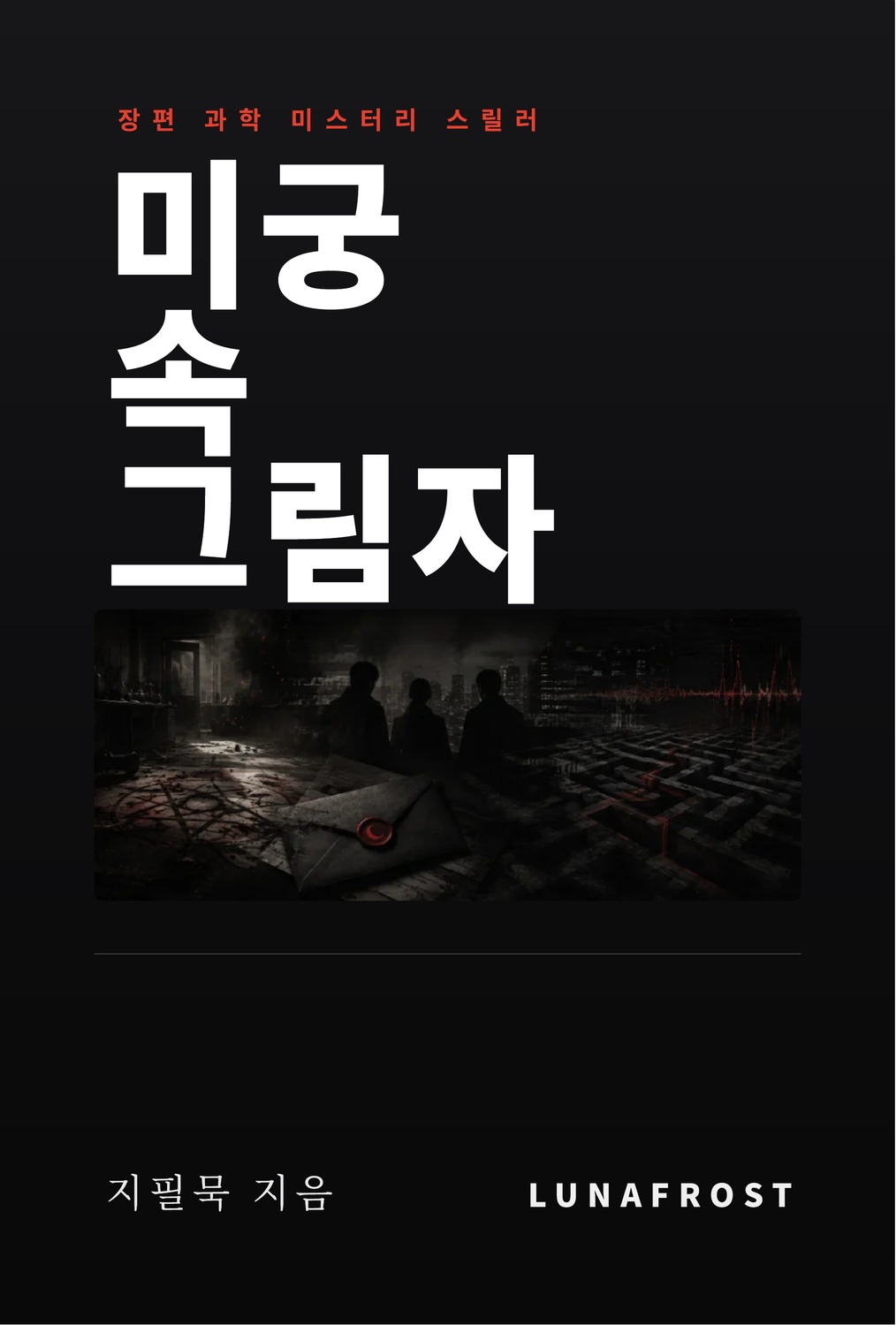 미궁 속 그림자 종이책 표지